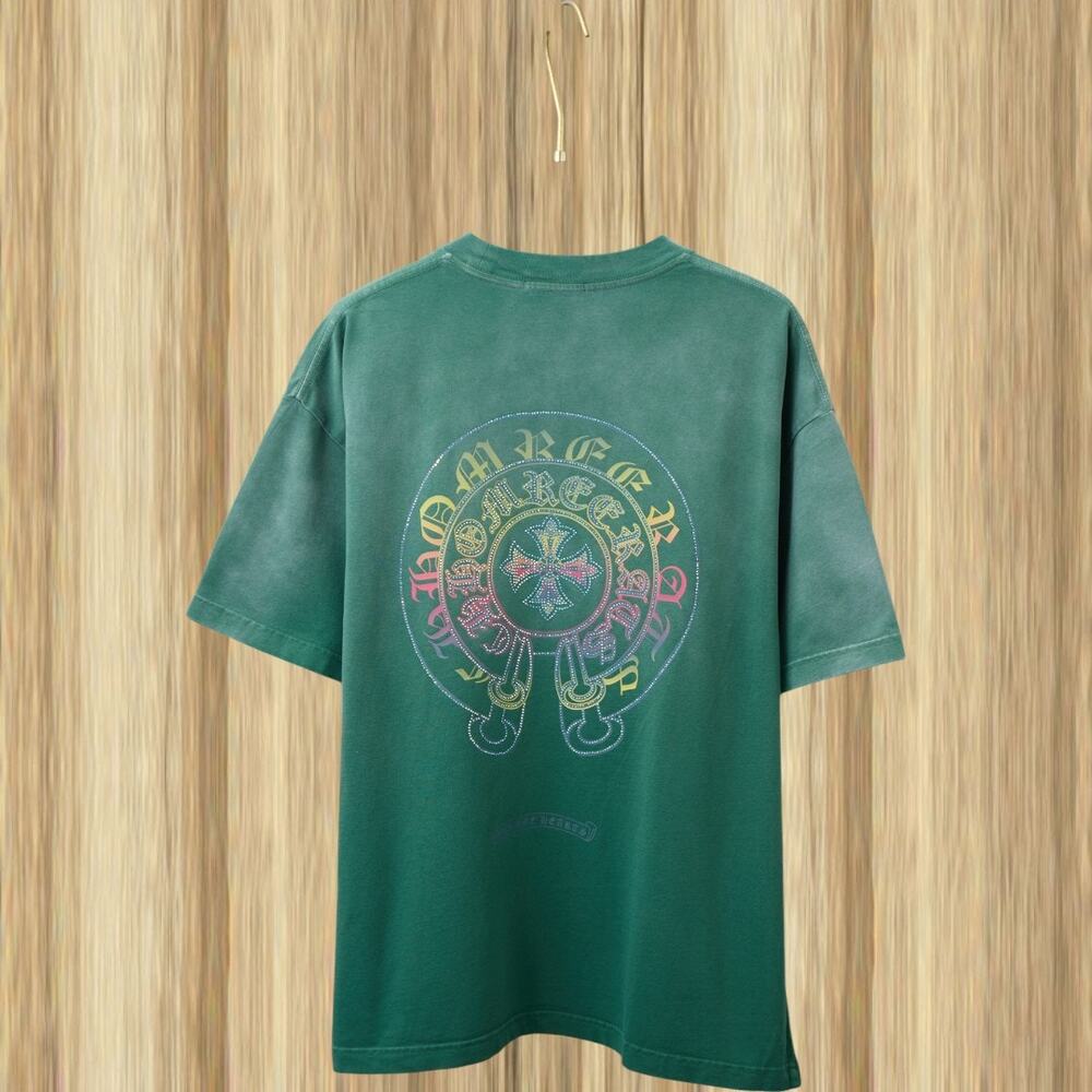 Chrome Hearts Crew Neck Short Sleeve T-Shirt